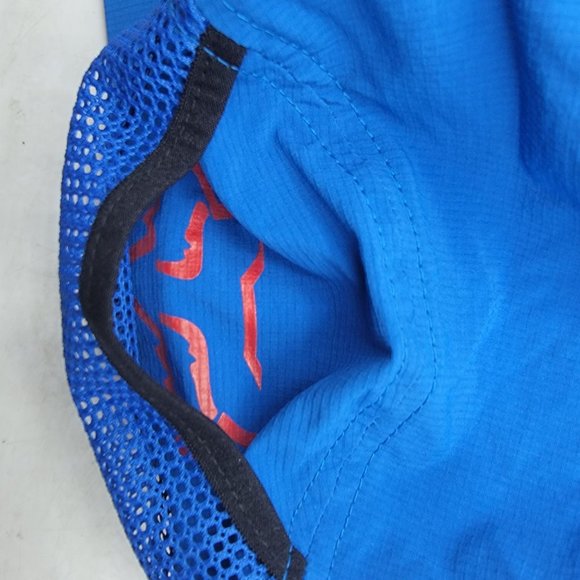 Fox Racing Sample Blue Athletic Hat Outdoors Casual Lightweight Comfort - Picture 10 of 10